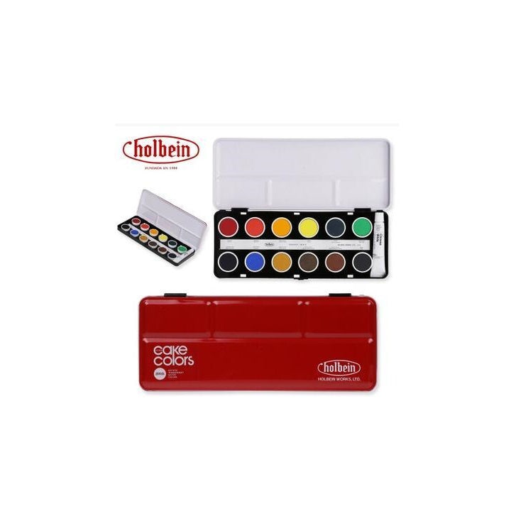Set akvarelnih barv Cake Colors Transparent - Holbein | različni kompleti
