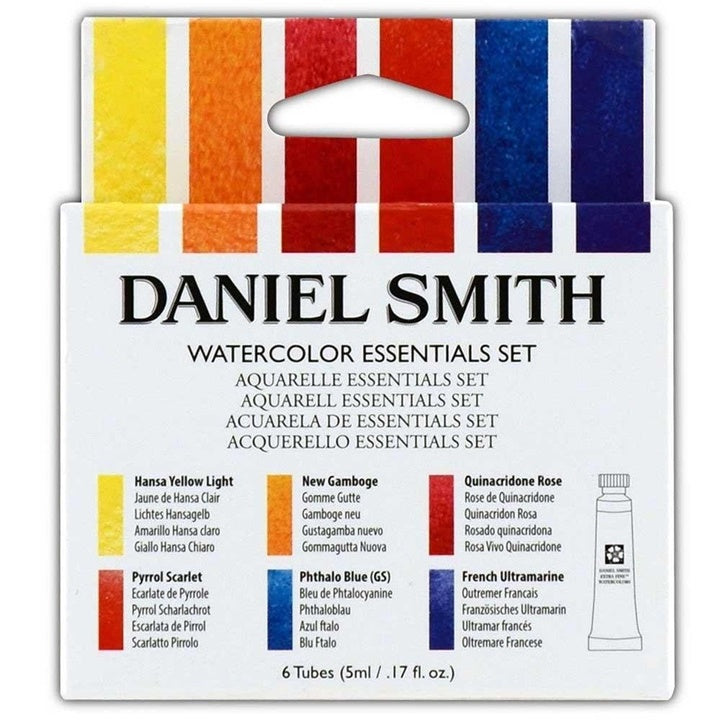 Set akvarelnih barv Daniel Smith Essentials / 6 x 5 ml