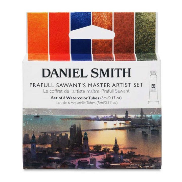 Set akvarelnih barv Daniel Smith Prafull Sawant Master Artist / 6x5ml