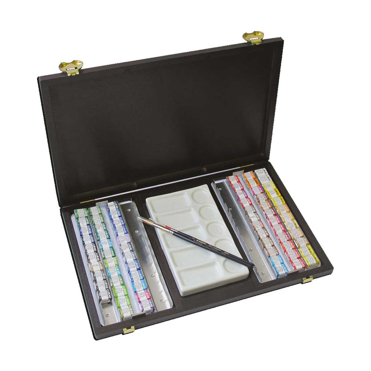 Set akvarelnih barv LUKAS Aquarell 1862 v škatli - 70 posodic s priborom