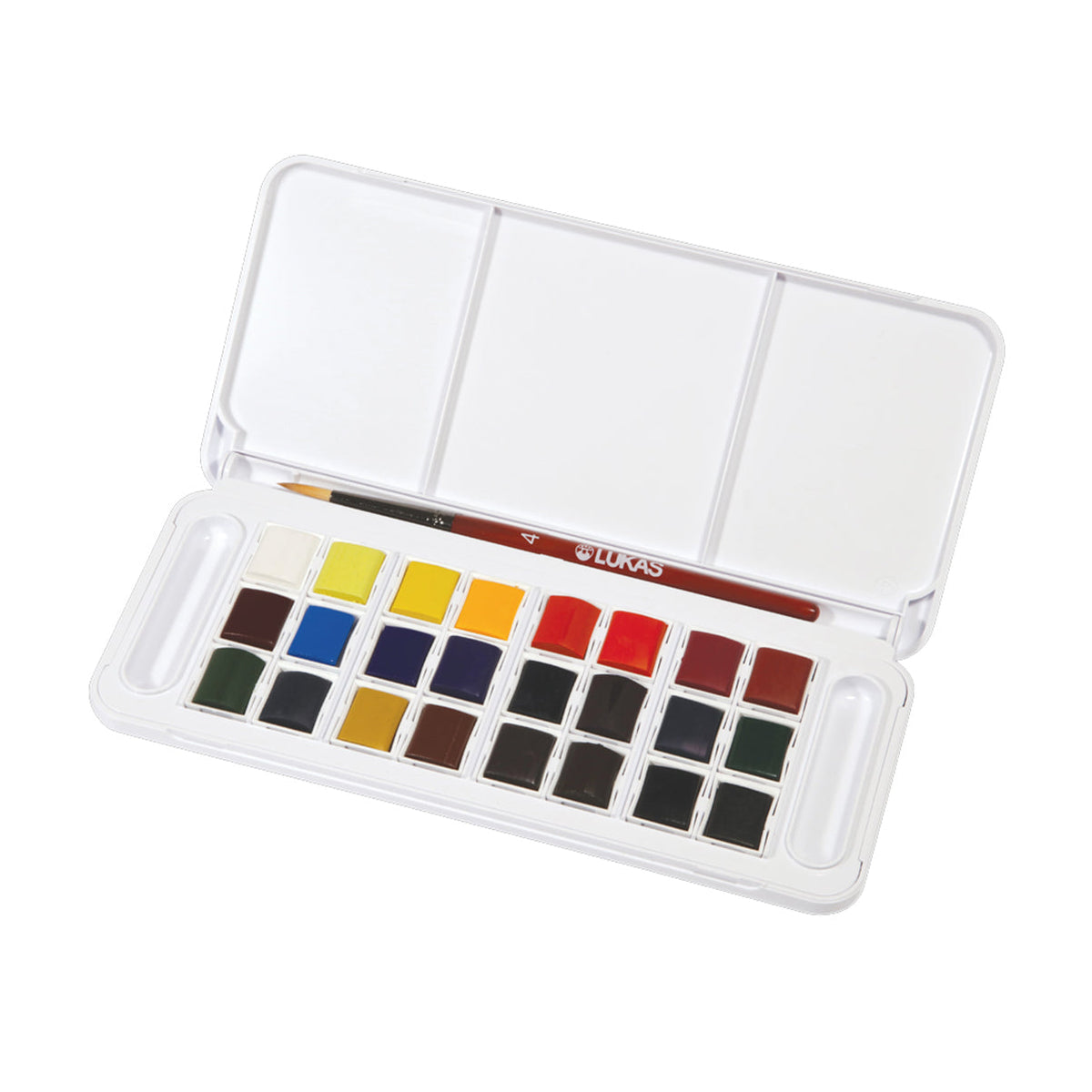 Set akvarelnih barv LUKAS Studio v plastični škatli - 24 kosov