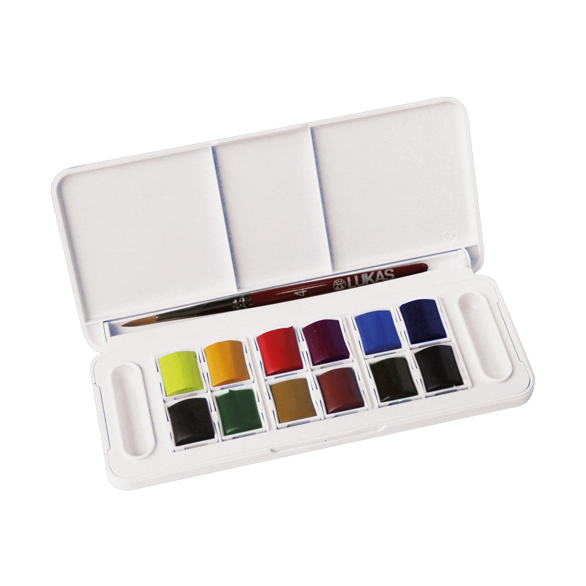 Set akvarelnih barv LUKAS Studio v plastični škatlici - 13-delni