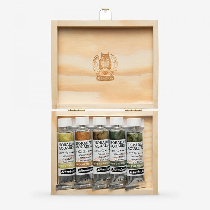 Set akvarelnih barv v tubah Schmincke Super Granulation 5x15ml