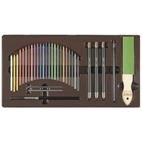 Set akvarelov Mondeluz / 32 kosov – pogled 2