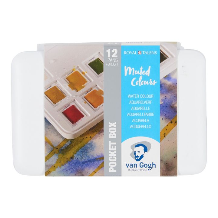 Set akvarelov Van Gogh - Temni odtenki - 12 kos