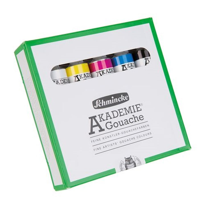 Set barv za gvaš v tubah Schmincke AKADEMIE 5 x 20 ml