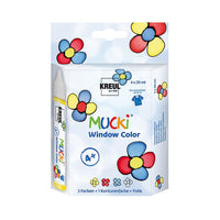Set barv za steklo MUCKI 4 x 29 ml