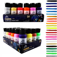 Set barv za tekstil Phoenix 12–24 x 59 ml