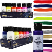 Set barv za tekstil Phoenix 12 x 59 ml