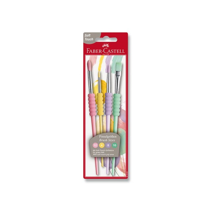 Set čopičev Faber-Castell 4-delni