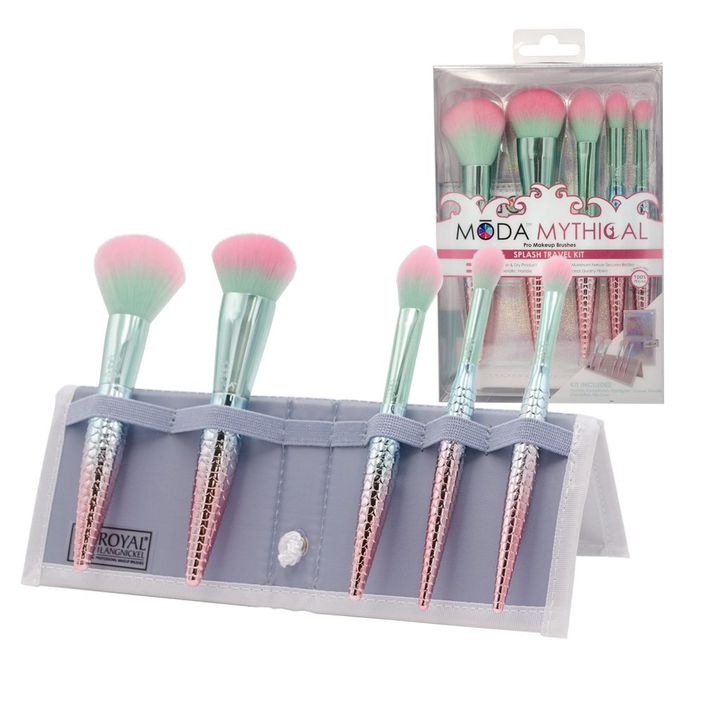 Set čopičev MÓDA MYTHICAL z etuijem | različne barve – pogled 3