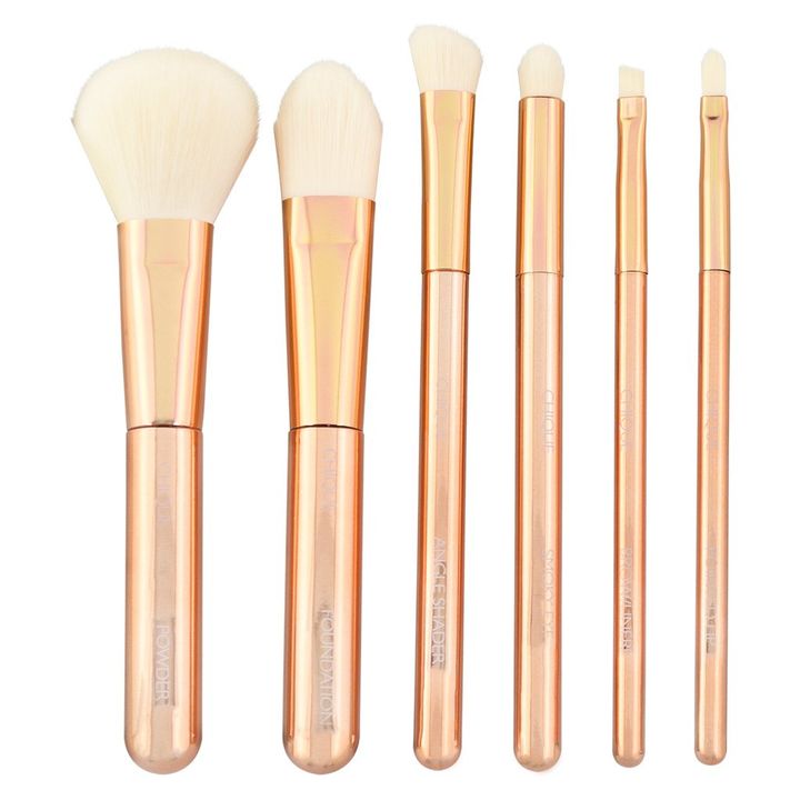 Set čopičev RoseGold | različni kompleti – pogled 2