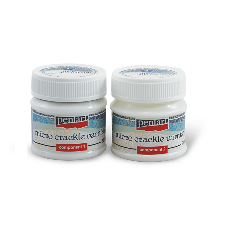 Set komponent za krekel efekt - 50+50 ml