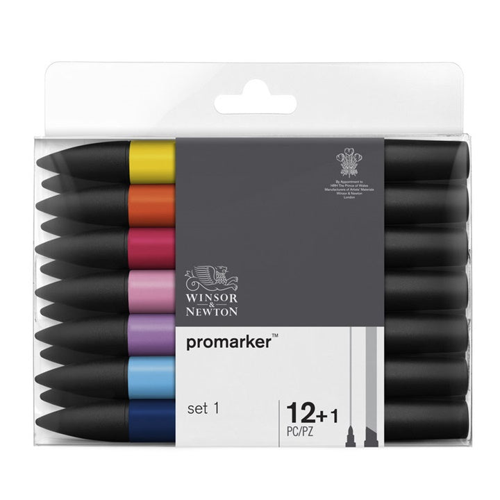 Set markerjev Winsor & Newton Promarker - osnovni odtenki