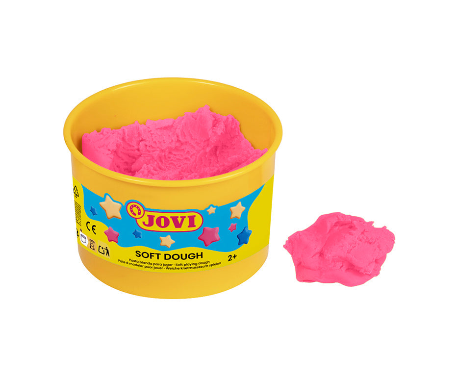 Set mas za modeliranje JOVI Soft Dough neonske barve 6 x 460 g