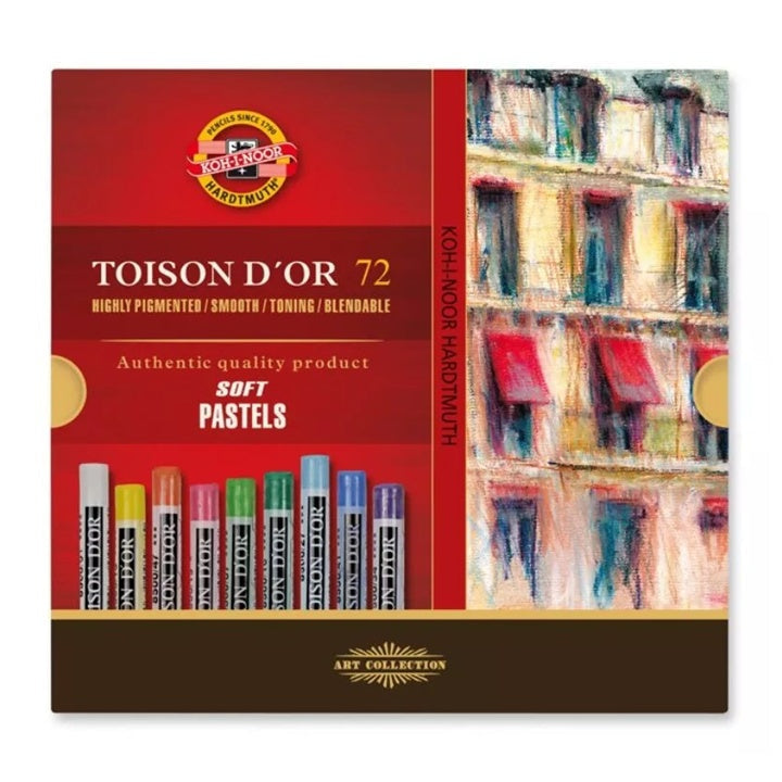 Set mehkih pastelov Toison D'Or / 72 kosov