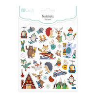 Set nalepk Winter Sports 32 kosov