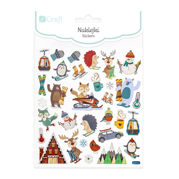 Set nalepk Winter Sports 32 kosov