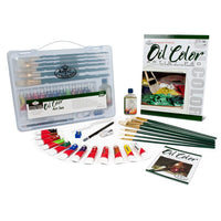 Set oljnih barv Essentials v kovčku - 26 delni