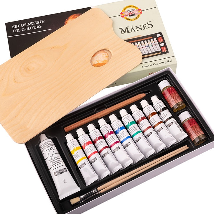 Set oljnih barv Mánes / 16 ml x 10 kosov – pogled 2