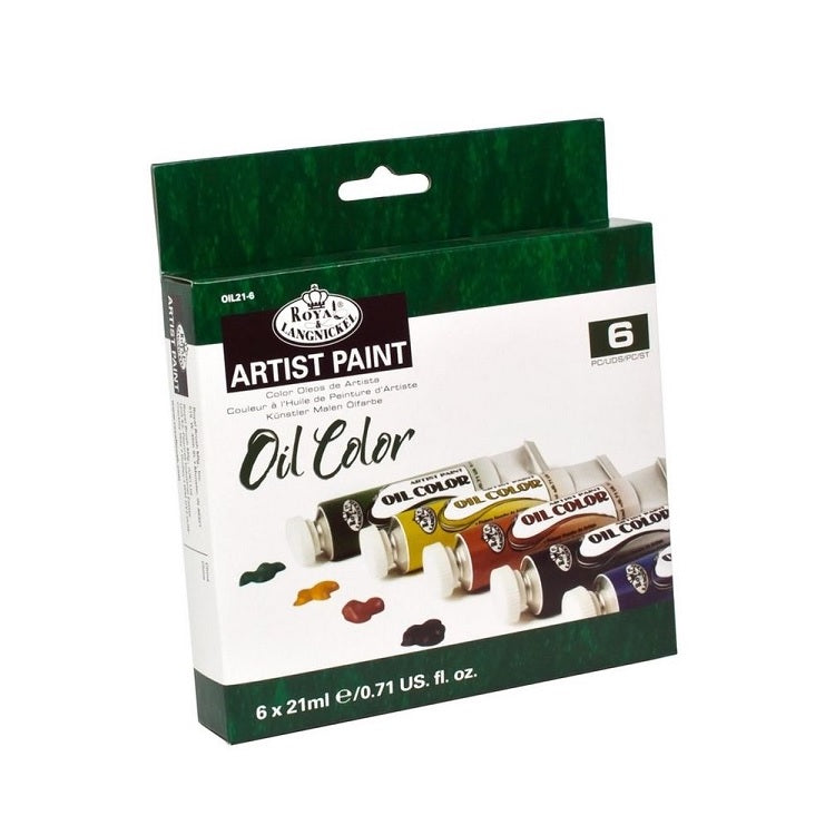 Set oljnih barv Royal & Langnickel - 6x21 ml