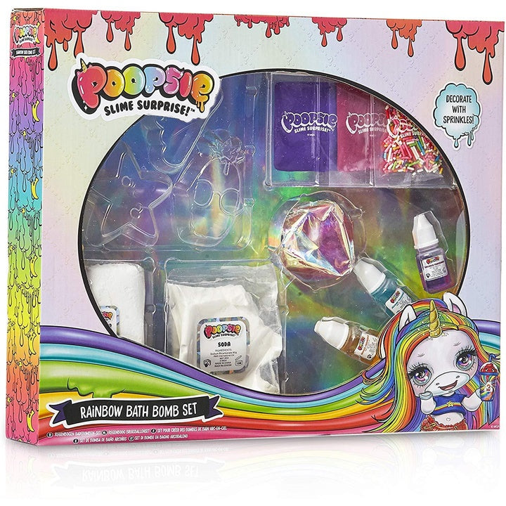 Set Poopsie Rainbow za izdelavo penečih bomb za kopel