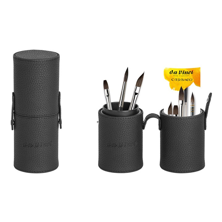 Set slikarskih čopičev Casaneo 4875 v črni škatli - da Vinci / 3 kosi