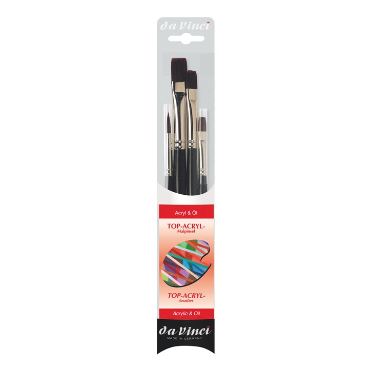 Set slikarskih čopičev da Vinci Top-Acryl