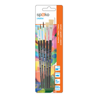 Set šolskih čopičev Spoko S0339, 5 kosov
