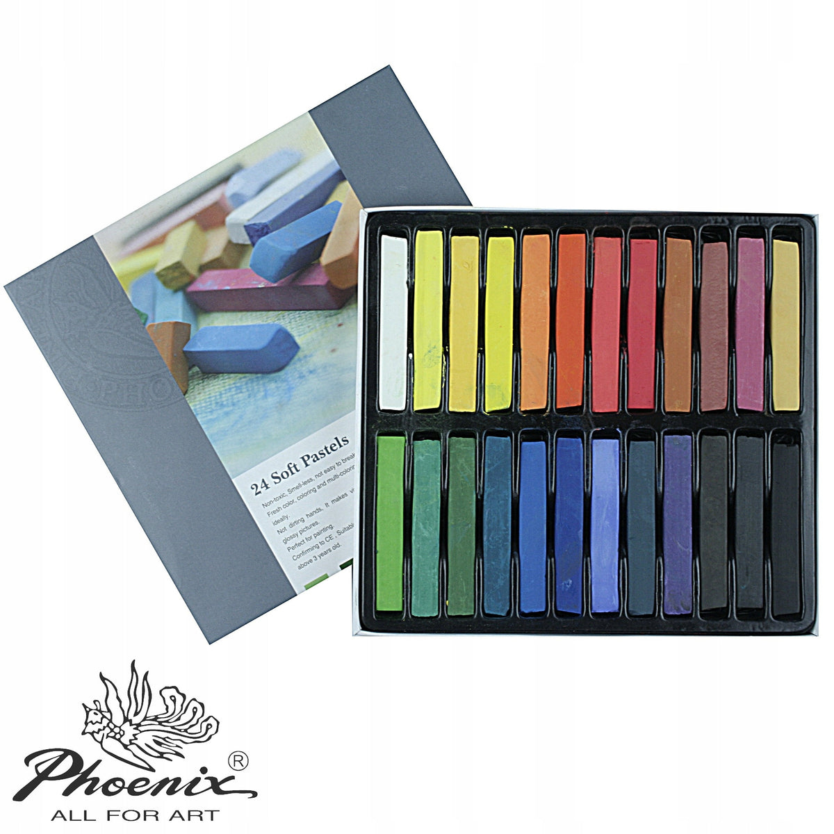 Set suhih pastelov Phoenix 24 kosov