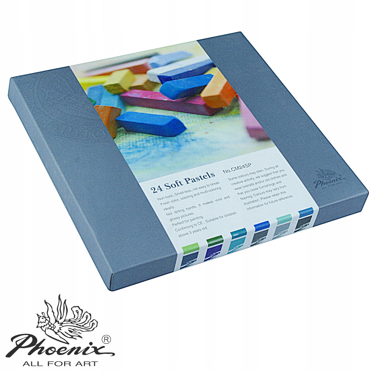 Set suhih pastelov Phoenix 24 kosov