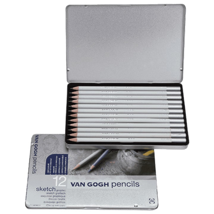 Set svinčnikov Van Gogh za skiciranje - 12 kosov