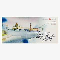 Set umetniških akvarelov White Nights / 24x2,5ml