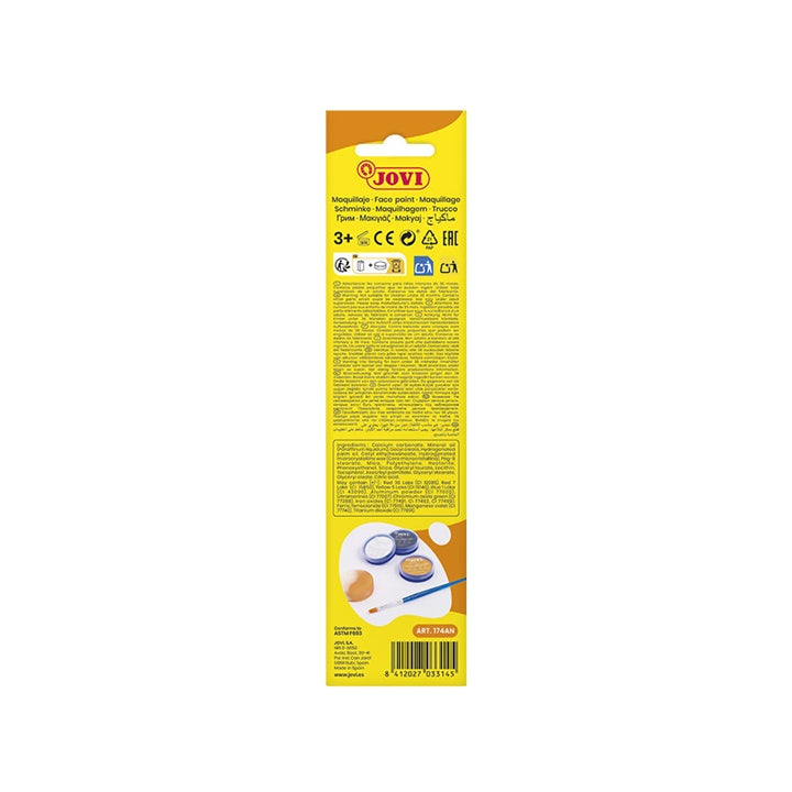 Set za barvanje obraza Animal z dodatki 3 x 8 ml – pogled 5