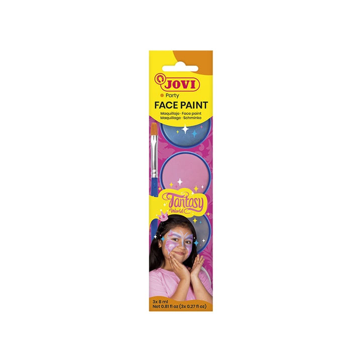 Set za barvanje obraza Fantasy z dodatki 3 x 8 ml – pogled 4