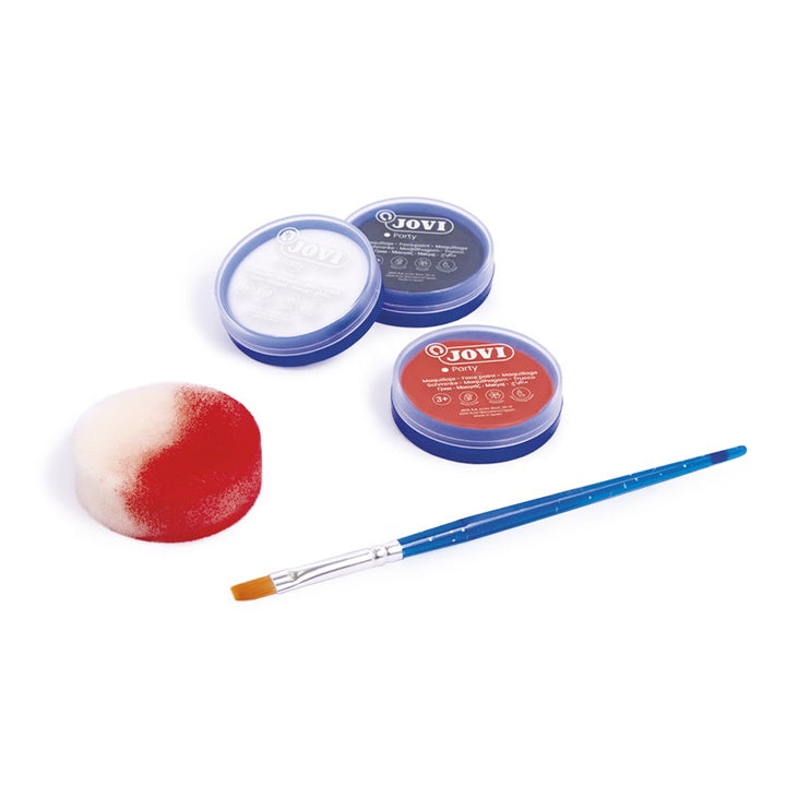 Set za barvanje obraza Scary z dodatki 3 x 8 ml – pogled 2