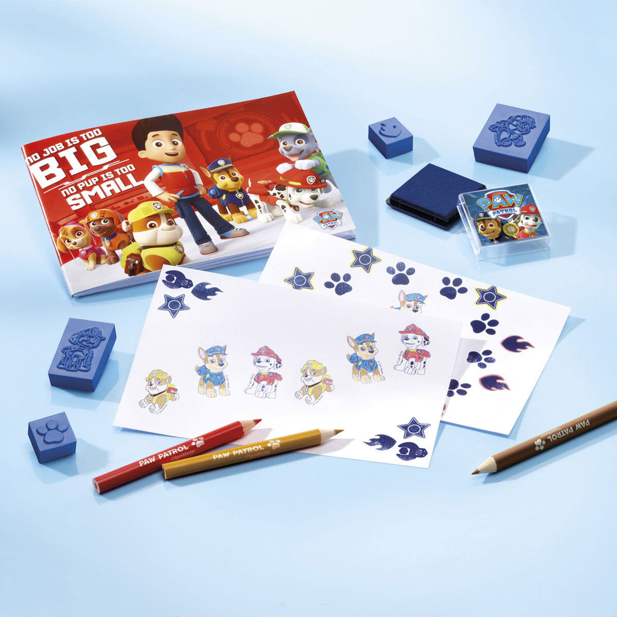 Set žigov Paw Patrol – pogled 3