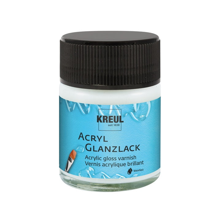 Sijajni akrilni lak 50 / 275 ml na bazi vode Hobby Line | različni volumni