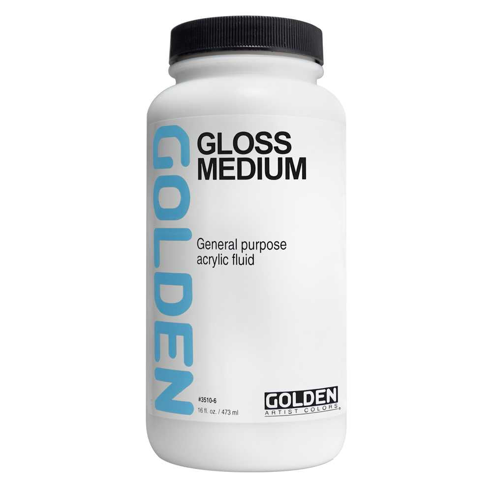 Sijajno akrilno medij GOLDEN Gloss Medium