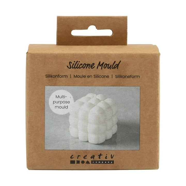 Silikonski kalup - kvadrat z mehurčki