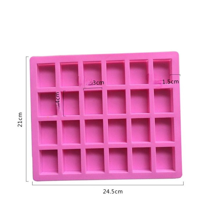 Silikonski kalup za litje - kocke – pogled 2