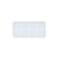 Silikonski kalup za vlivanje 18,2x9,3x1,2 cm - pravokotni pladenj – pogled 2