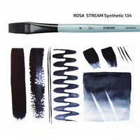 Sintetični ploščati čopič ROSA STREAM 134 | Različne velikosti – pogled 4