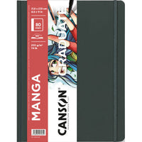Skicirka Canson Graduate Art Book Manga 200 g/m², 80 listov, 21,6 x 27,9 cm, trda vezava