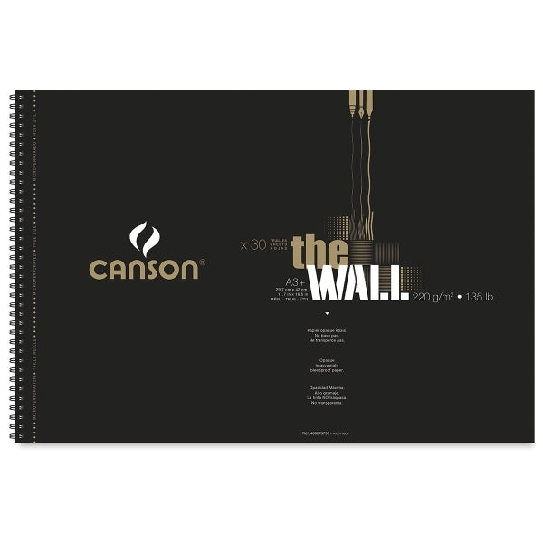 Skicirka Canson The Wall 220 g 30 listov A3+ spiralna vezava