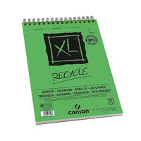 Skicirka CANSON XL Recycle 160 g/m² A3 - 50 listov, spiralna vezava