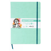 Skicirka DARWI Mint Green A4 140 g/m² - 80 listov