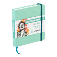 Skicirni blok DARWI Mint Green 14 x 14 cm, 140 g, 80 listov