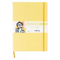 Skicirni blok DARWI Soft Yellow A4 140 g 80 listov