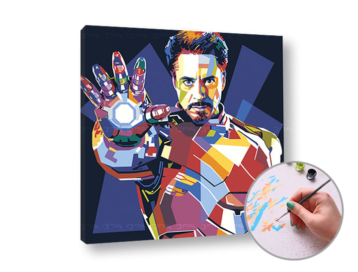 Slikanje po številkah IRONMAN